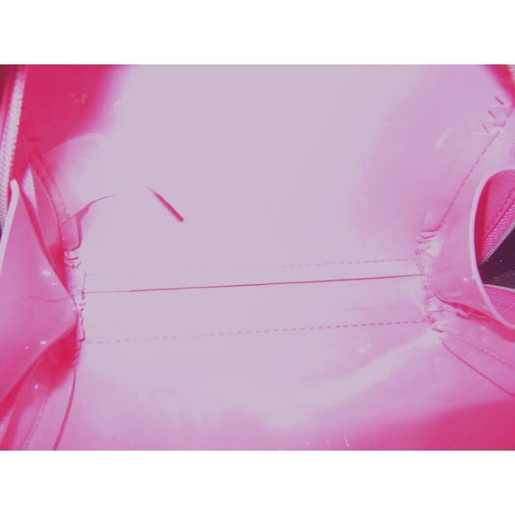 Dior Cosmetic Makeup Beauty Pouch Clutch Hot Pink D Embellished Zipper Charm - Picture 12 of 12